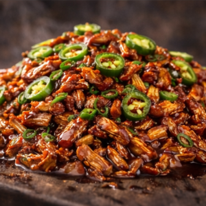 500 gram Pulled Chicken Spicy