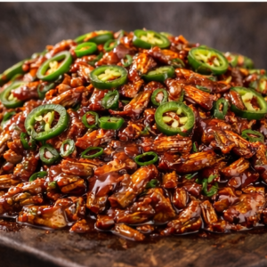 1 kilogram Pulled Chicken Spicy